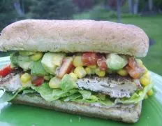 Chicken Burgers With Avocado Salsa