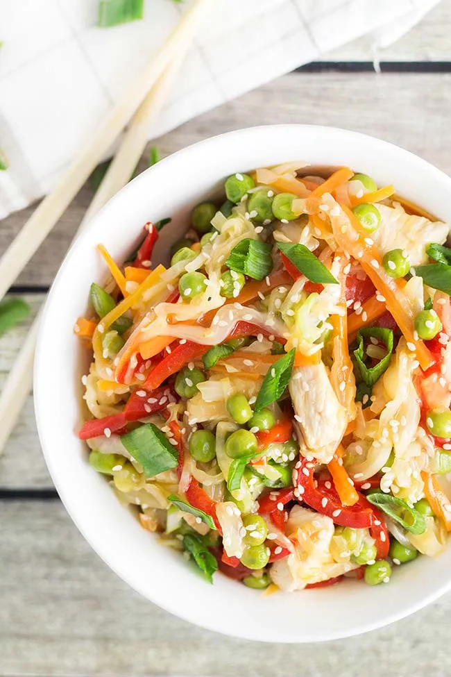 Chicken Cabbage Stir Fry