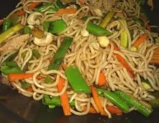 Chicken Cashew And Noodle Stir Fry