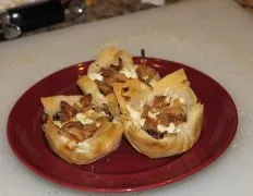 Chicken & Chanterelle Phyllo Cups