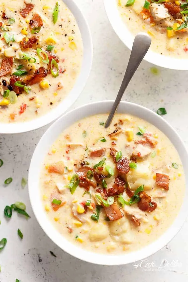 Chicken Corn Chowder Quick