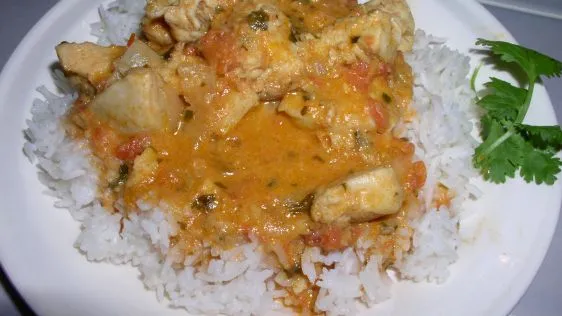 Chicken Curry With Cashews