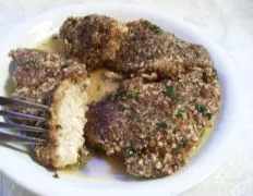 Chicken Cutlets With Pecans