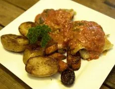Chicken Cyril With A Tomato Basil Sauce