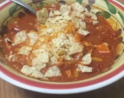 Chicken Enchilada Soup