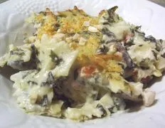 Chicken Farfalle Casserole