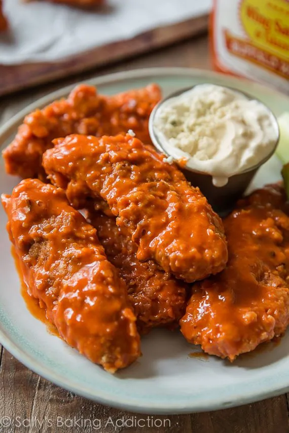 Chicken Fingers Buffalo Style