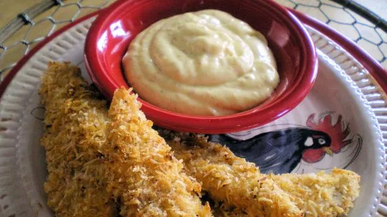 Chicken Fingers With Honey Mustard Sauce