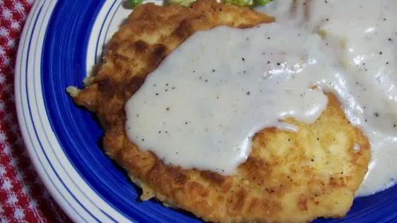 Chicken Fried Chicken With Milk Gravy