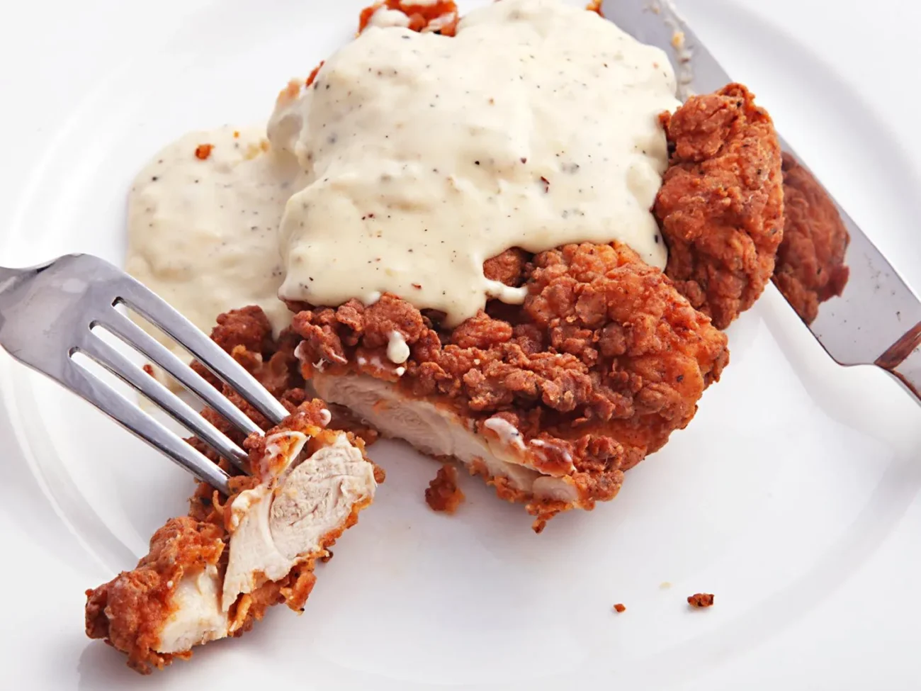 Chicken Fried Steak Chicken With Creamy