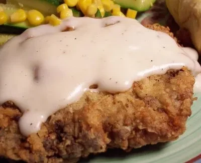 Chicken-Fried Steak With Cracked Pepper