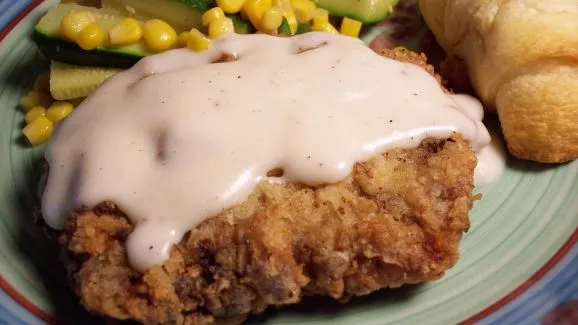 Chicken-Fried Steak With Cracked Pepper