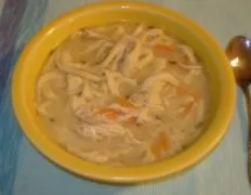 Chicken &Amp; Handmade Noodle Soup