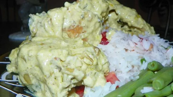 Chicken In Coconut Sauce