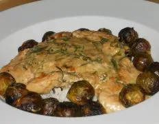 A romantic Italian meal of chicken in Marsala & dill sauce.