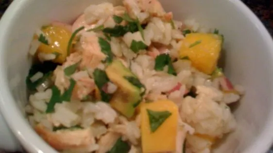 Chicken, Mango, And Rice Salad