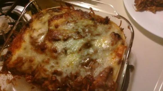 Chicken Mole Lasagna…..Easy And Good
