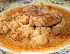 Chicken Paprikash With Spaetzle