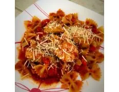 Chicken &Amp; Pasta With Marinara Sauce