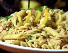 Chicken Piccata Pasta Toss