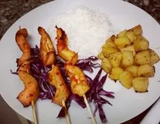 Chicken Satay W/ Pineapple