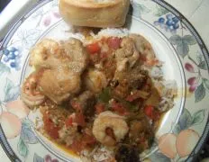 Chicken, Shrimp, And Sausage Stew