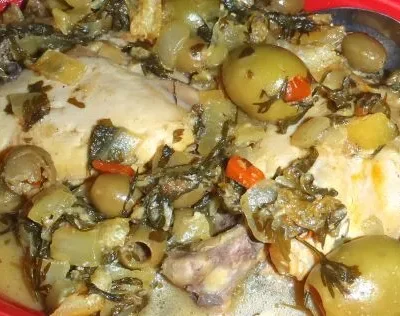 Chicken Tagine With Green Olives