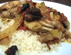 Chicken Tagine With Plums And Spices