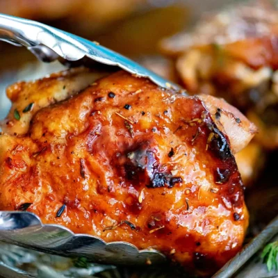 Chicken Thighs With Balsamic Vinegar