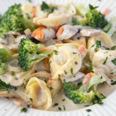 Chicken Tortellini With Broccoli Rabe