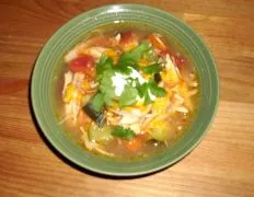 Chicken Tortilla Soup With Lime