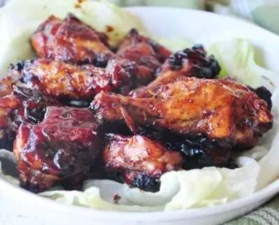 Chicken Wings In Honey Bbq Sauce