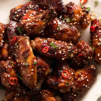 Chicken Wings In Ok Sauce