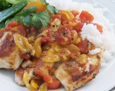 Chicken With Apricot Salsa