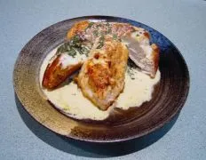 Chicken With Basil And Parmesan