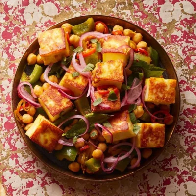 Chickpea And Paneer Curry