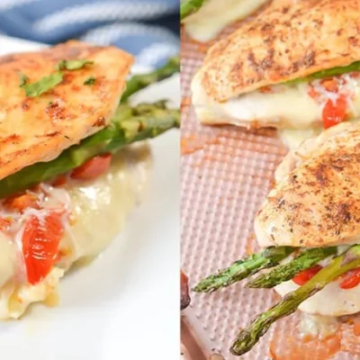 Chili And Cheese Stuffed Chicken Breasts