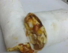 Chili Cheese Omelette Burritos