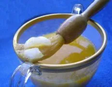 This butter recipe is one of two I am posting. It is recommended that this butter be brushed on lobster tails while cooking on the grill. The lobster tail should be butterfly cut