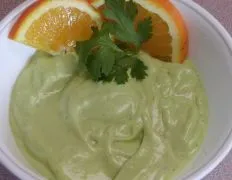 Chilled Avocado Orange Soup