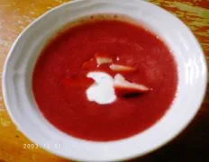 Chilled Strawberry Soup: A Refreshing Summer Delight