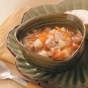 Chilly Day Chicken Soup