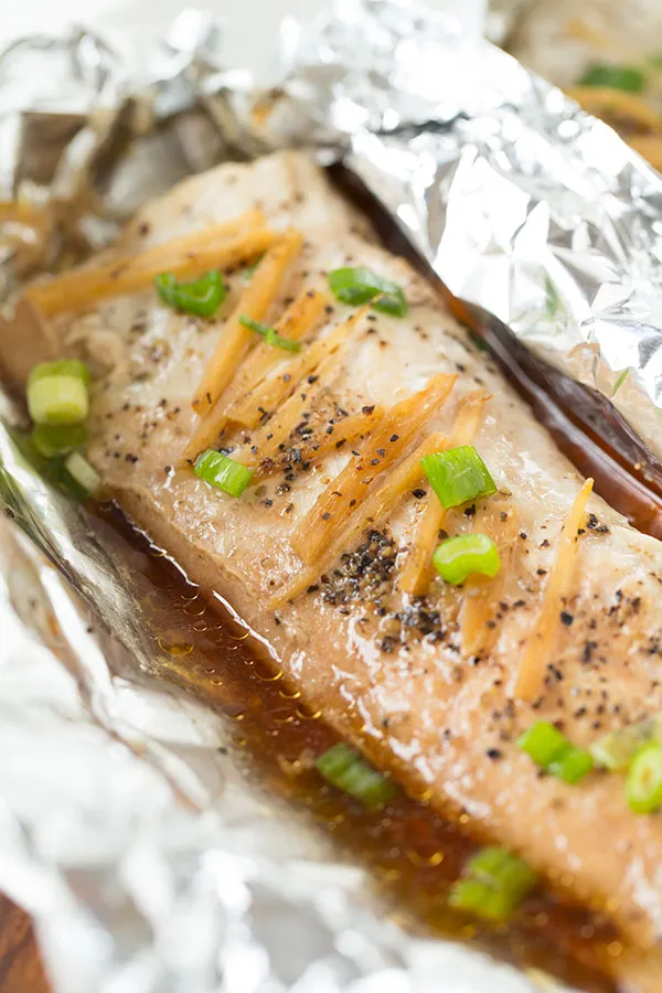 Chinese Baked Fish In Foil
