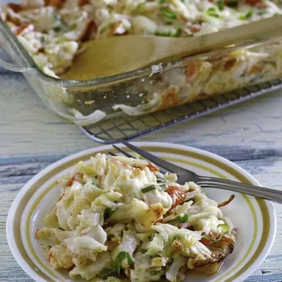 Chinese Buffet Crab Casserole