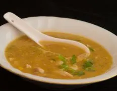 Chinese Chicken And Corn Soup Egg Drop