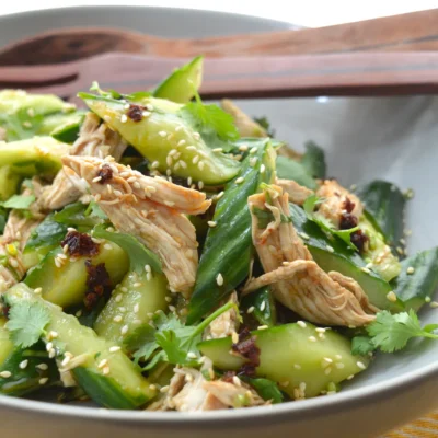 Chinese Chicken And Cucumber Salad