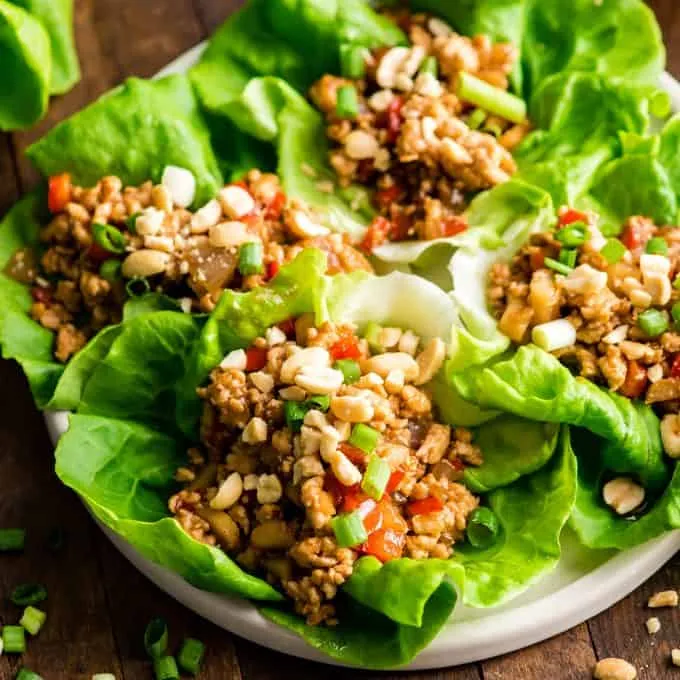 Chinese Chicken Lettuce Wraps Or Chinese Tacos
