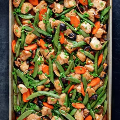 Chinese Chicken Oven Stir Fry