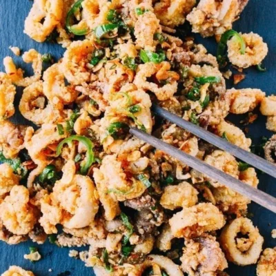 Chinese Crisp Fried Salt And Pepper Squid