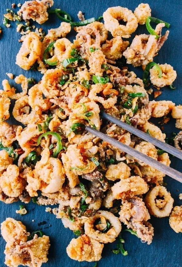 Chinese Crisp Fried Salt And Pepper Squid